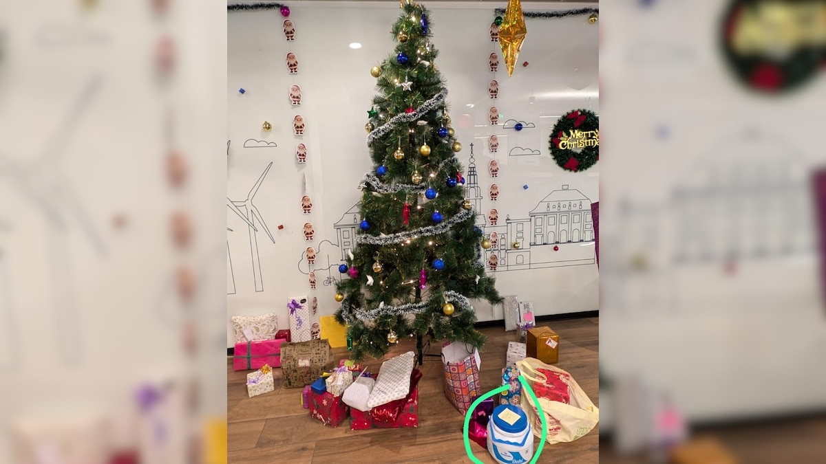 Viral: Indian Employee Gets Tub Of Dahi From Secret Santa. Internet Cannot Stop Laughing