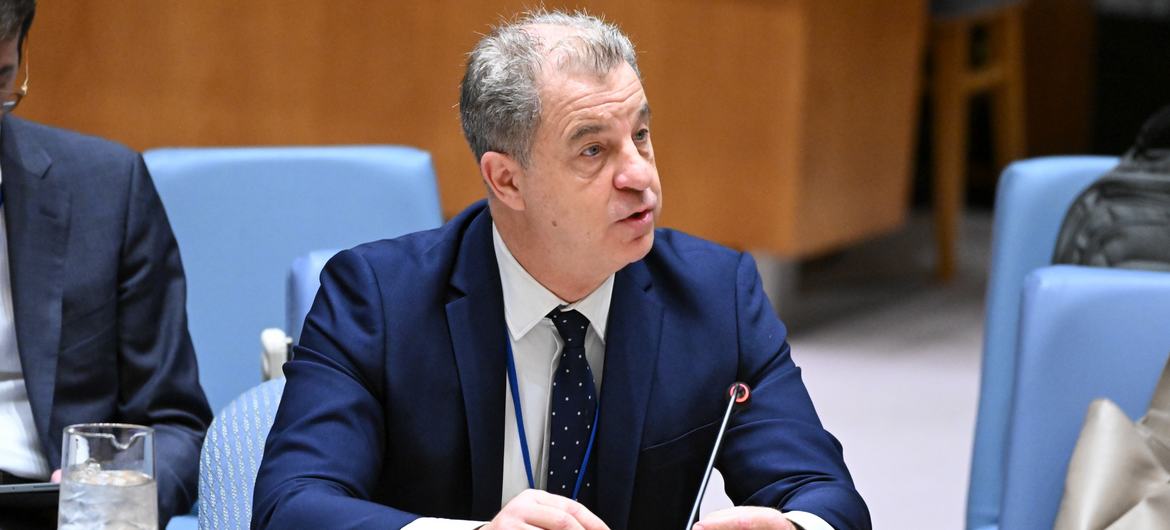 Serge Brammertz, Prosecutor of the International Residual Mechanism for Criminal Tribunals briefs the Security Council. Serge Brammertz, Prosecutor of the International Residual Mechanism for Criminal Tribunals briefs the Security Council.