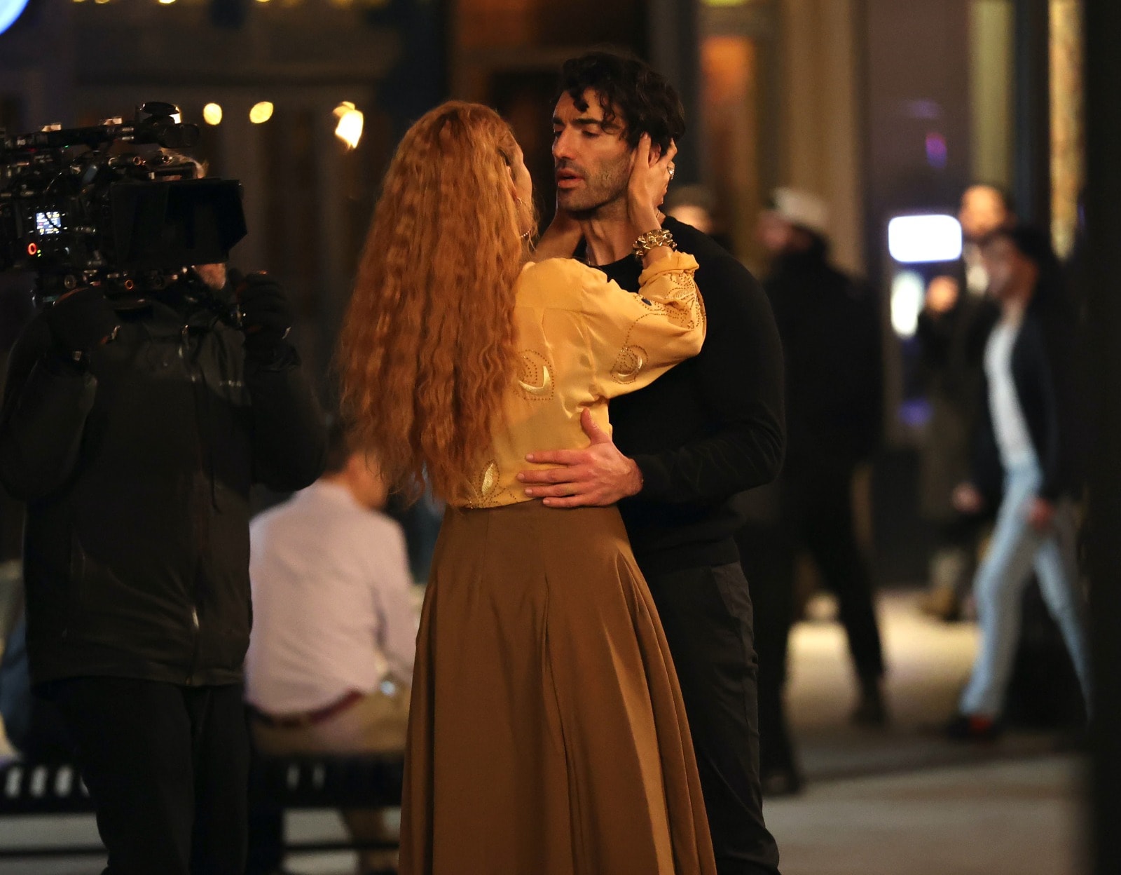 Blake Lively and Justin Baldoni on the set of It Ends With Us. Image Courtesy: Getty Blake Lively and Justin Baldoni on the set of It Ends With Us. Image Courtesy: Getty