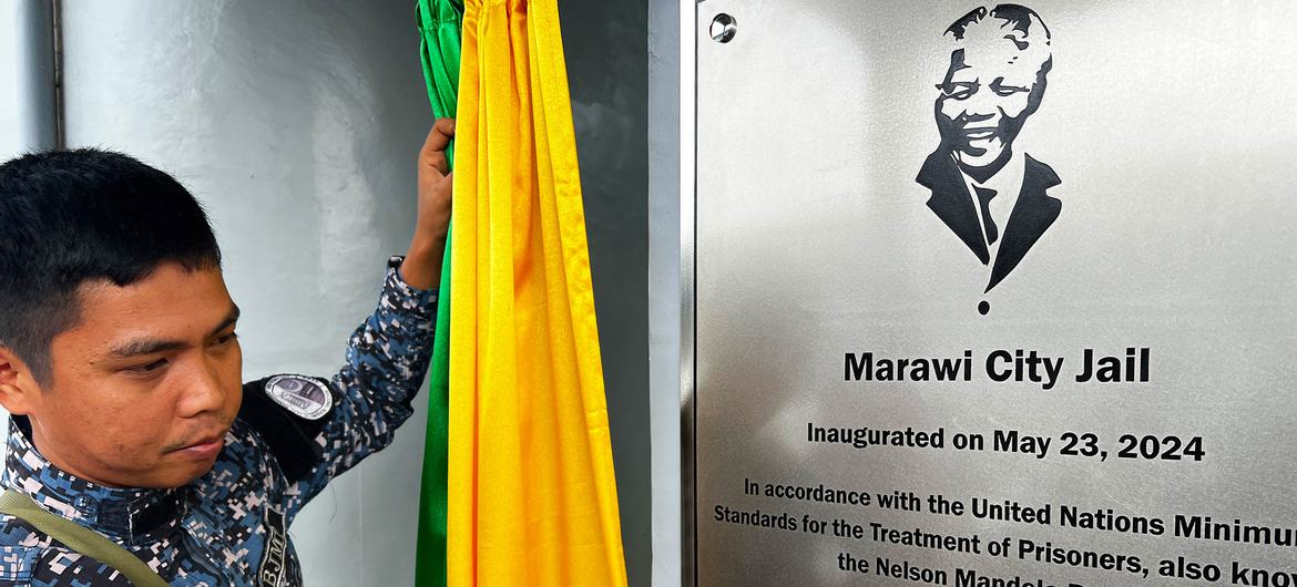 Marawi City Jail was inaugurated on the island of Mindanao in May 2024. Marawi City Jail was inaugurated on the island of Mindanao in May 2024.