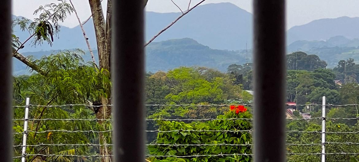 The new Marawi City Jail stands on a hill overlooking the city and mountains beyond. The new Marawi City Jail stands on a hill overlooking the city and mountains beyond.