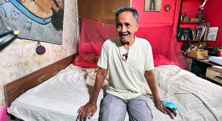 First Person: Filipino elderly ex-prisoner’s joy of ‘sleeping and eating’