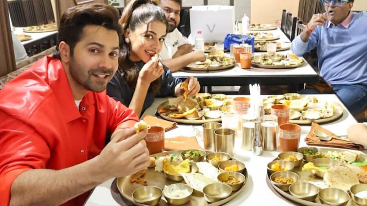 Varun Dhawan Enjoys A Scrumptious Gujarati Thali In Ahmedabad – See Post