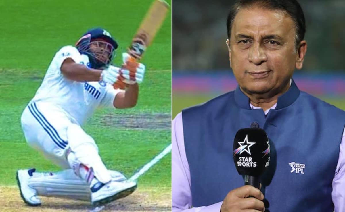 Sunil Gavaskar Rips Into 'Stupid' Rishabh Pant For Letting Down India. Video Viral. Watch
