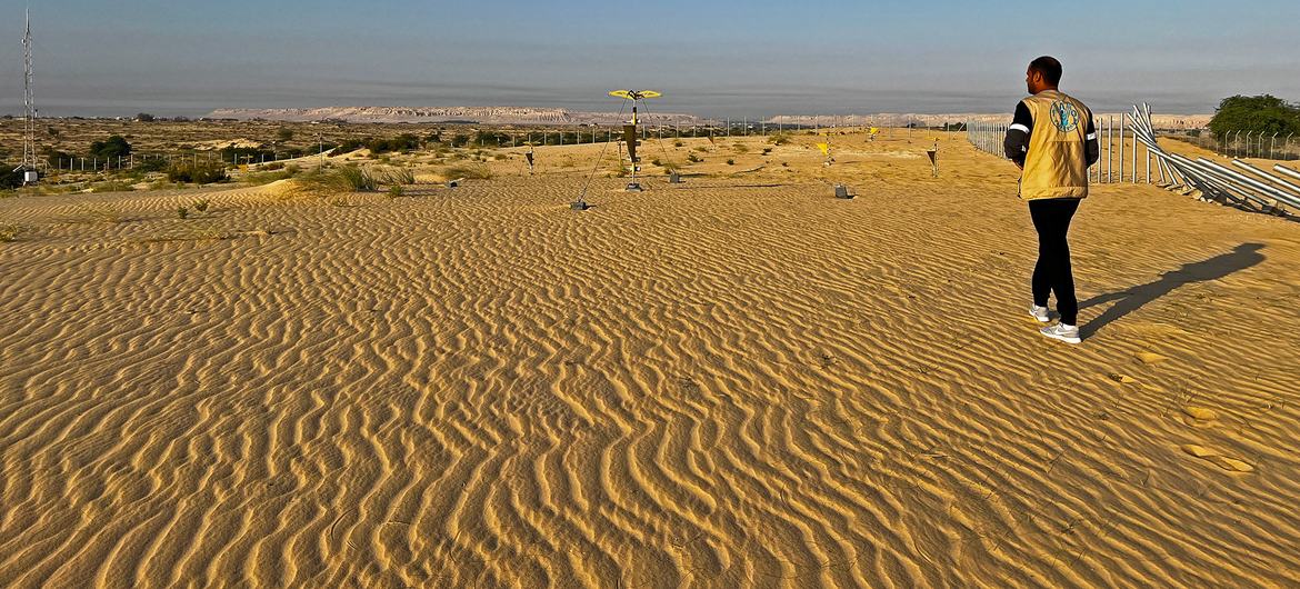 Climate change is contributing to increased sand movements in Saudi Arabia. Climate change is contributing to increased sand movements in Saudi Arabia.