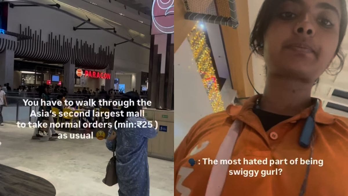 “Hardest Part Of The Job”: Swiggy Agent Shares Struggles Of Collecting Orders From Malls
