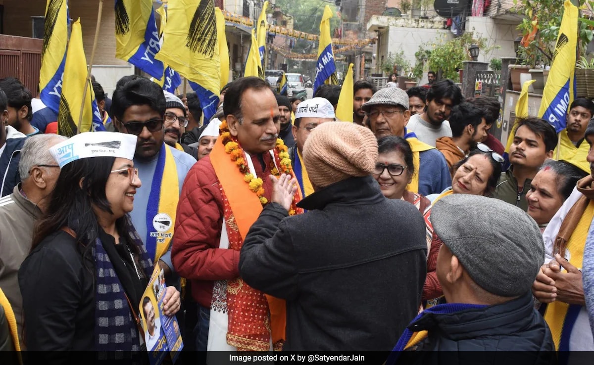 5 Points On AAP’s Satyendar Jain, Who Is Contesting From Shakur Basti