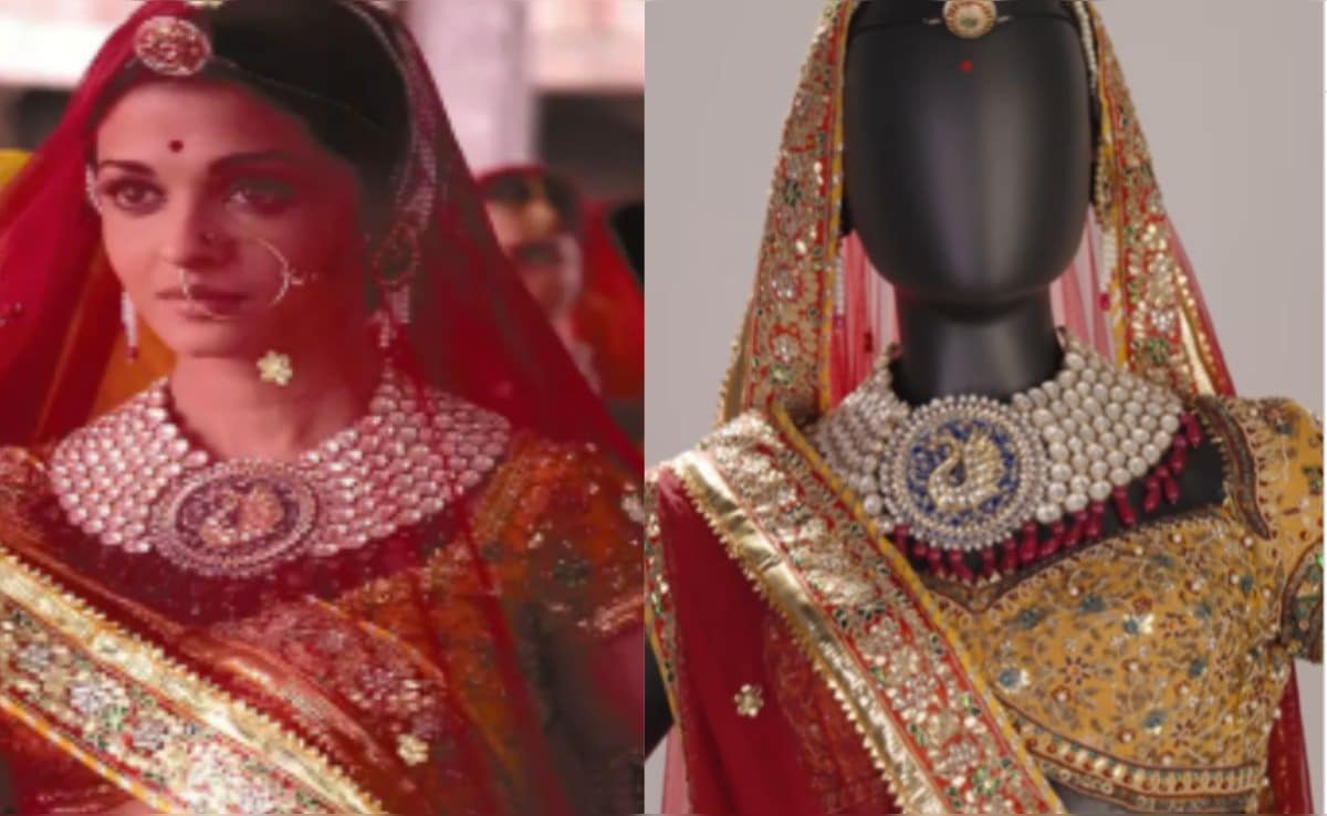 Aishwarya Rai's "Queen" Moment As Jodhaa Akbar Lehenga Is Displayed At Academy Museum