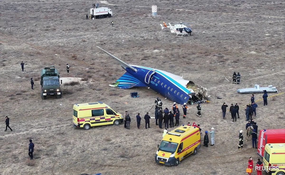 Heard At least One Loud Bang Before Azerbaijan Airlines Plane Crash, Says Passenger