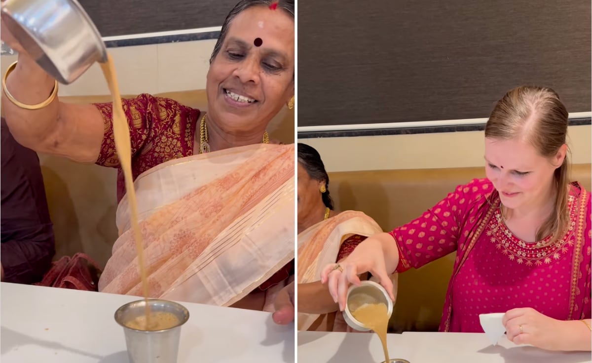 Viral Video Shows Dutch In-Laws Learning The Art Of South Indian Filter Coffee