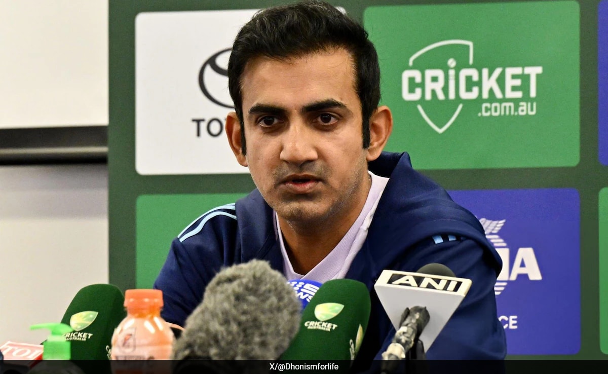 "You Could Be More Sensible": Gautam Gambhir Left Fuming At Reporter Over Rohit Sharma Question
