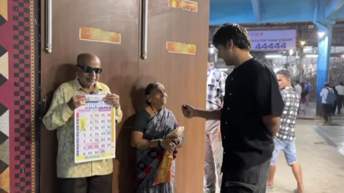 Watch: Story Of Elderly Couple Selling Snacks At Thane Station Wins Hearts Online