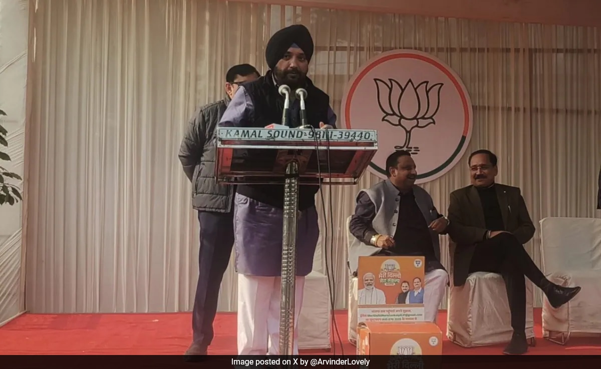 BJP’s Arvinder Singh Lovely To Fight From Delhi’s Gandhi Nagar Seat: 5 Facts
