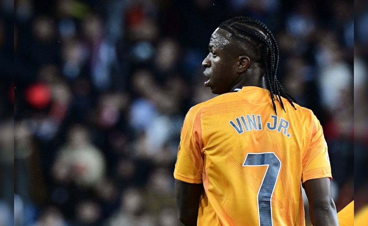 Real Madrid’s Vinicius Junior Banned For Two Matches After Red Card