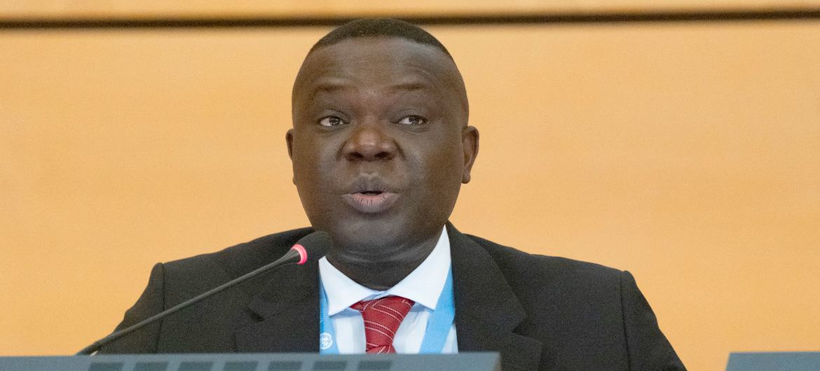 Yao Agbetse, Independent Expert on the Central African Republic. Yao Agbetse, Independent Expert on the Central African Republic.