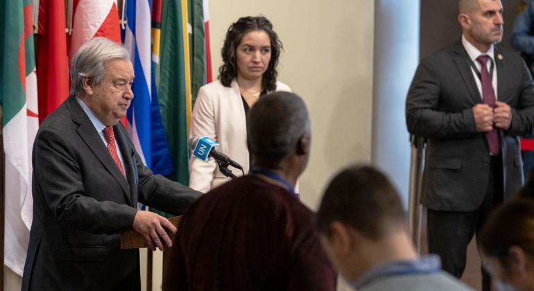 Guterres hails Gaza ceasefire deal as ‘critical first step’