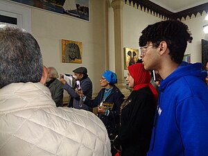 Some of the visitors