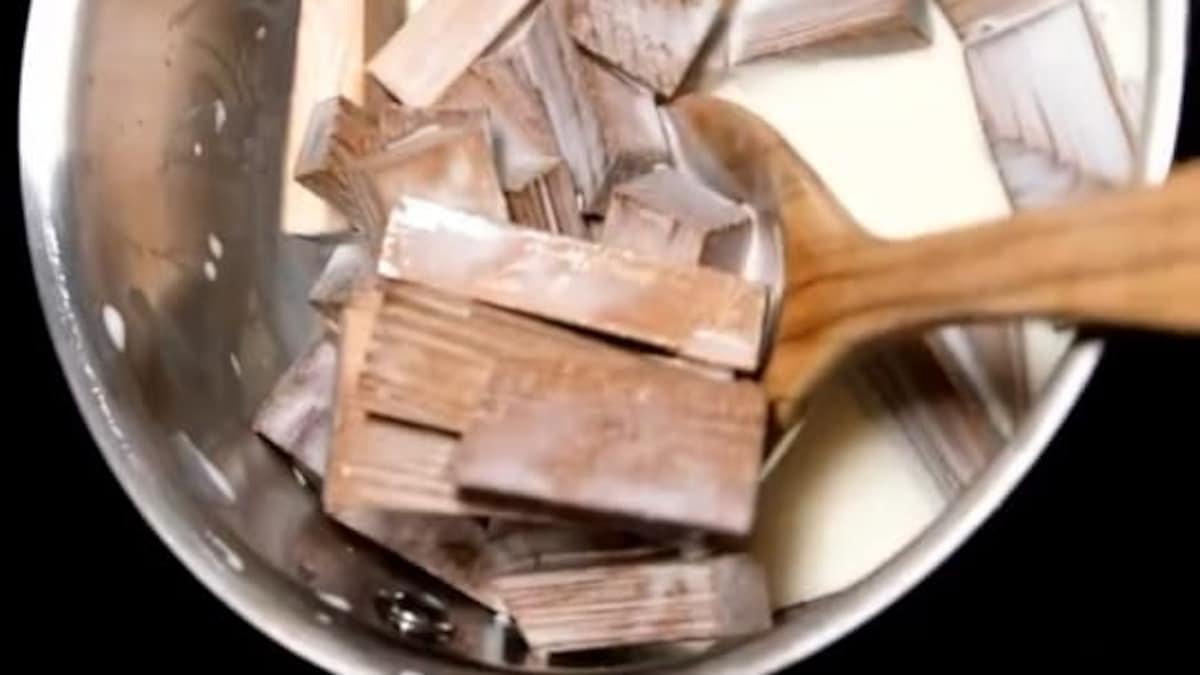 Viral Video: Man Makes “Wood-Flavoured” Ice Cream, Internet Has Mixed Reactions