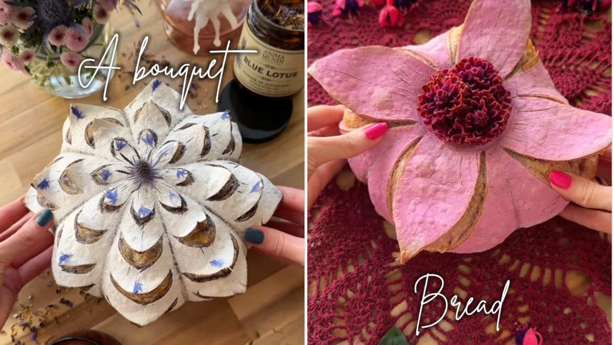 Watch: Chef-Turned-Artist Creates Flower-Shaped Bread, Internet Says It Belongs In Museums