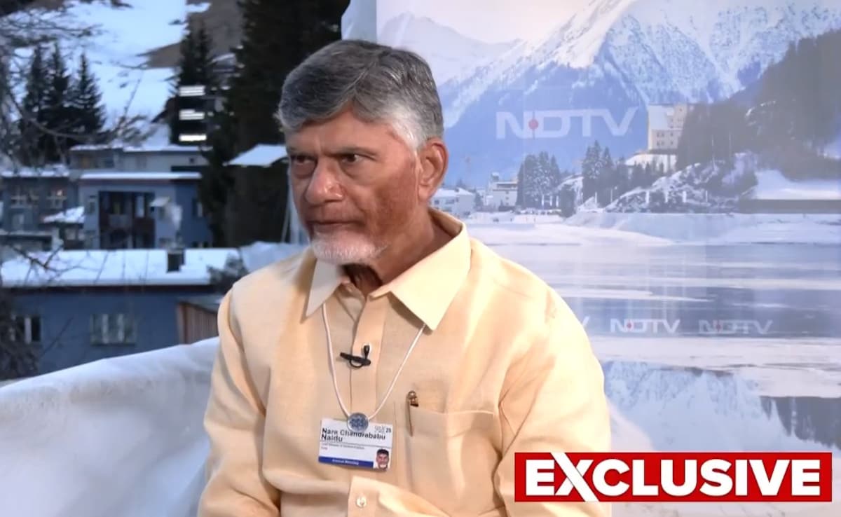 At Davos, Chandrababu Naidu’s To-Do List For Andhra Pradesh