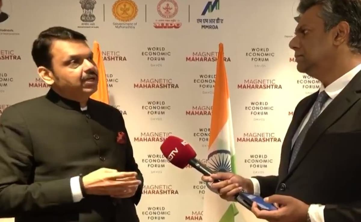 At Davos, Devendra Fadnavis’ “Technology Is Like A Horse” Comment On AI