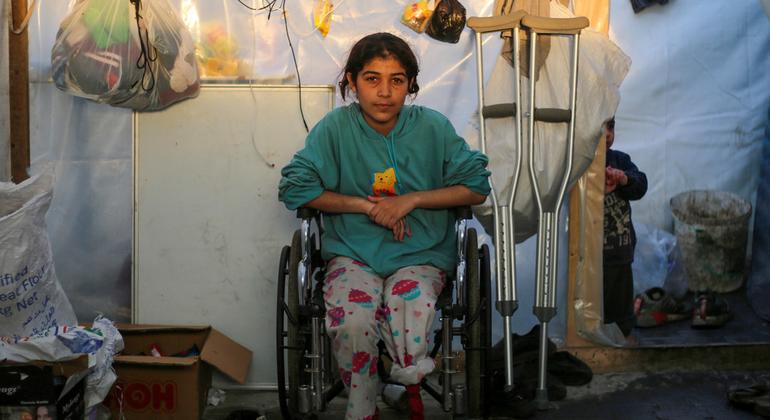 ‘We must be there for them now’ says UN relief chief, highlighting plight of Gaza’s children
