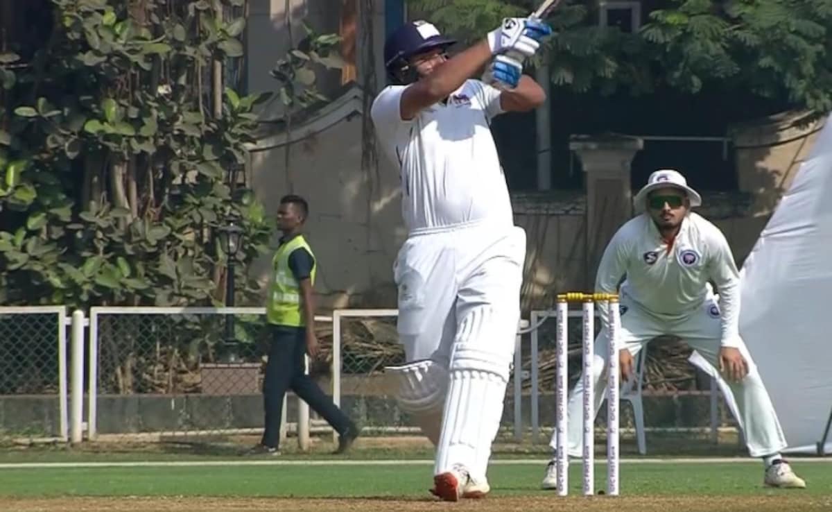 Rohit Sharma Hits Trademark Pull Shot For Six. Ranji Trophy Crowd Can’t Keep Calm – Watch
