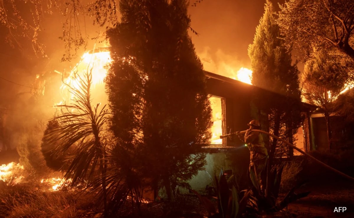 California Wildfire Sparks Panicked Evacuations