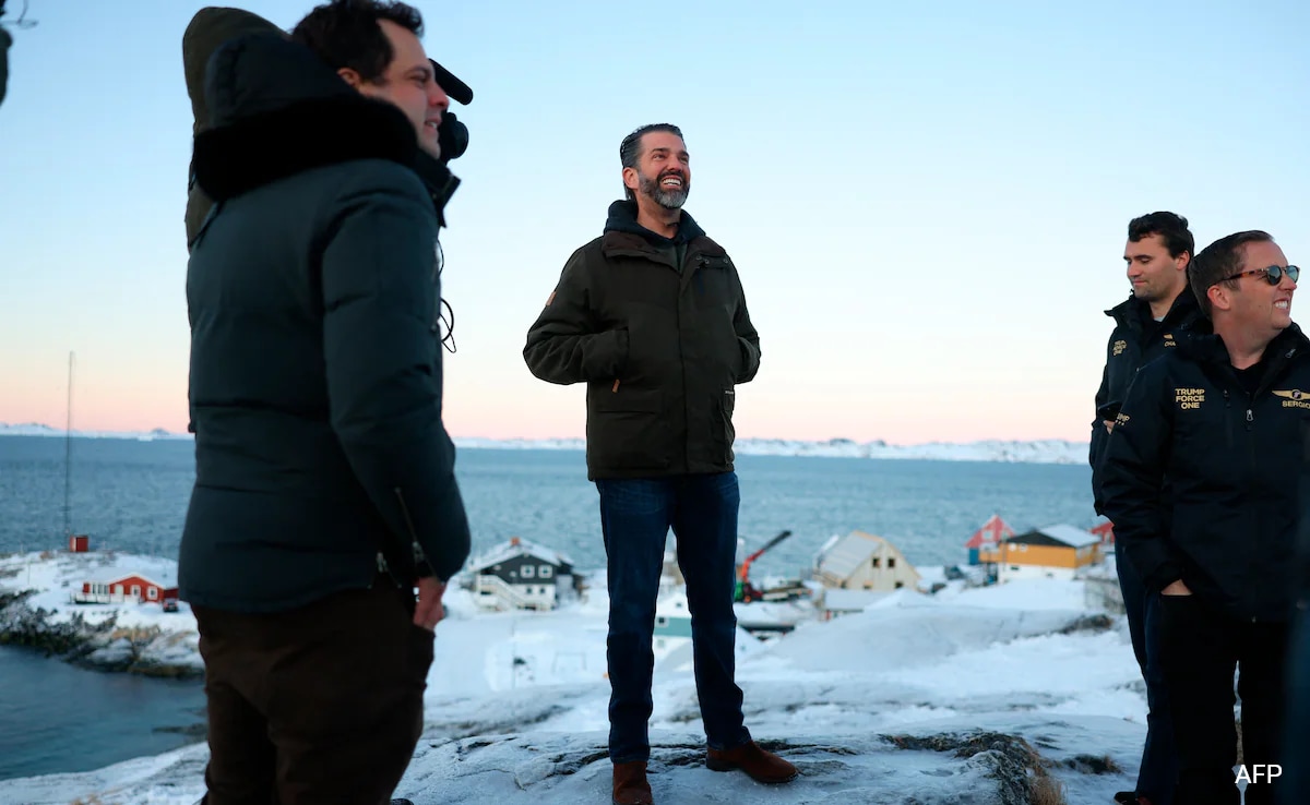 Donald Trump Jr In Greenland As ‘Tourist’ As President-Elect Father Eyes Nation