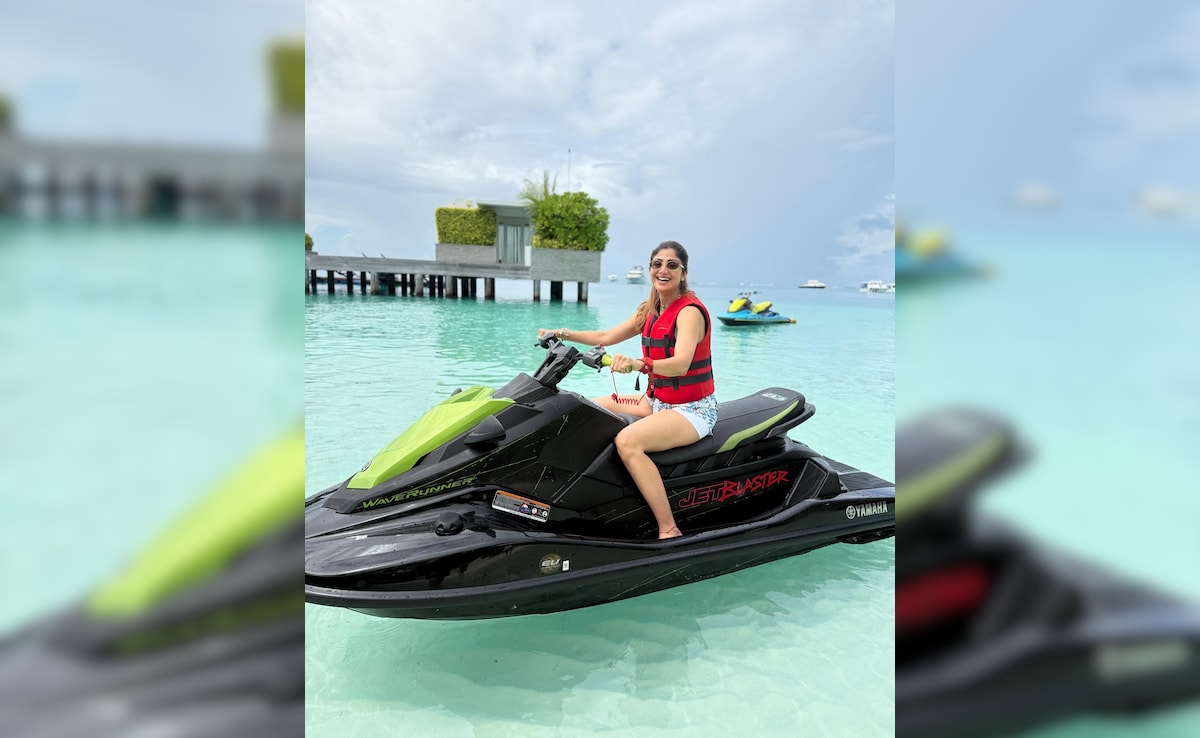 From Jet Skiing To Sushi Making, Shilpa Shetty’s Maldivian Vacation Was Full Of Fun