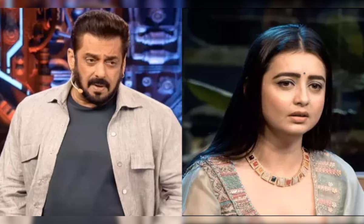 Host Salman Khan Confronts Chahat Panday Over Her "Secret" Relationship, Actress Denies Claim