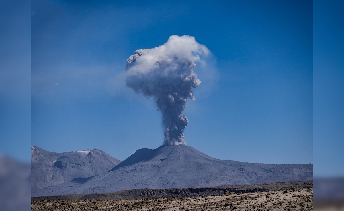 Indonesia's Mount Ibu Erupts, Spews Hot Lava, Smoke