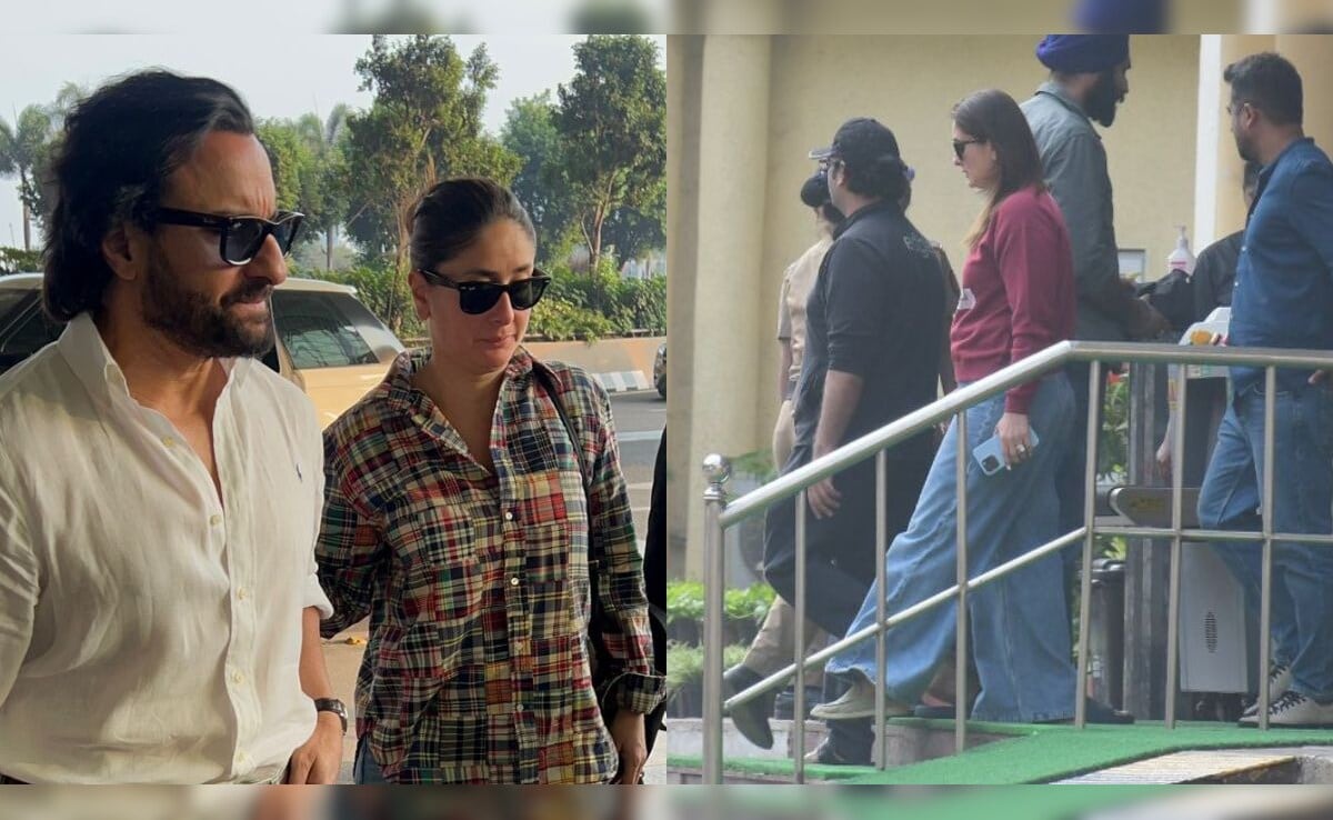 Kareena Kapoor Reaches Lilavati Hospital To Meet Husband