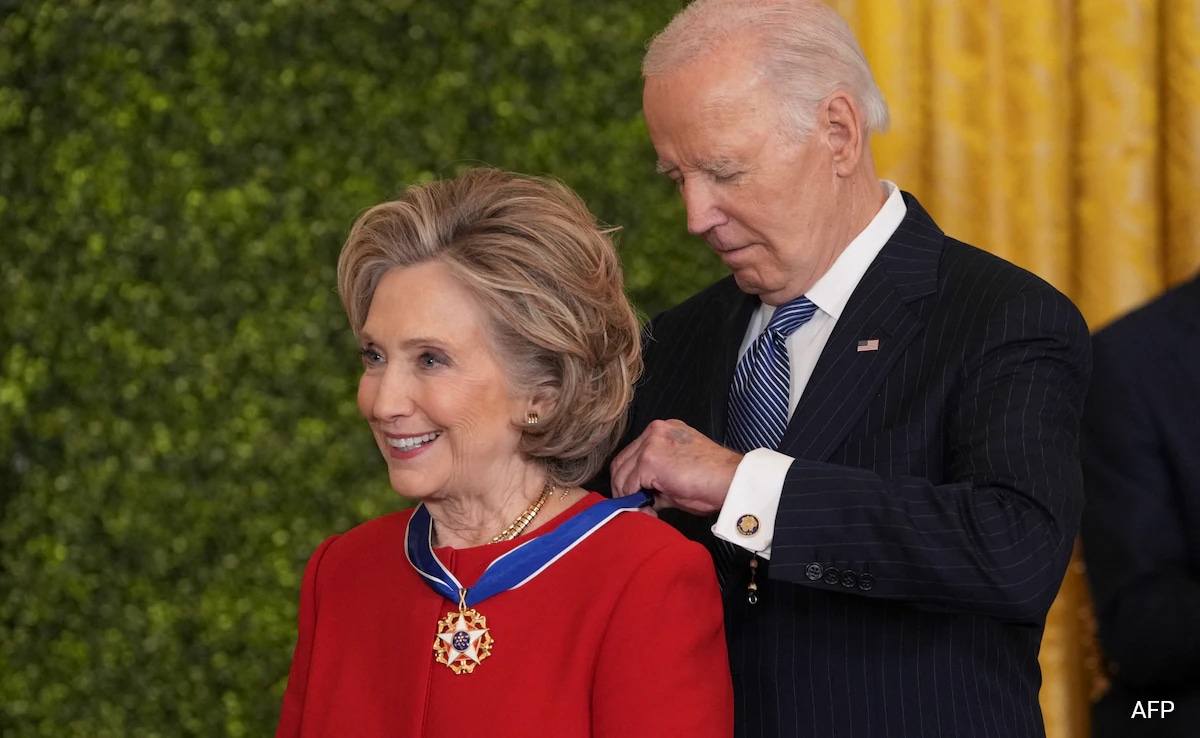 Lionel Messi, Hilary Clinton, Michael J Fox Awarded US’ Highest Civilian Honour