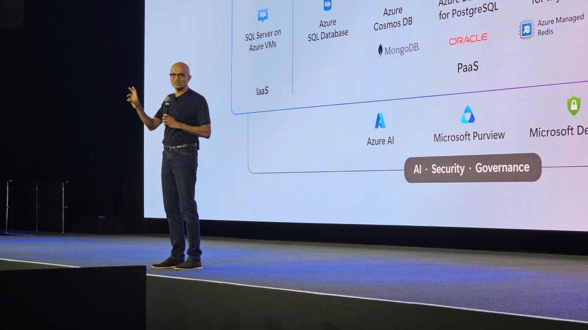 Microsoft’s Nadella Pledges $3 Billion India AI Investment
