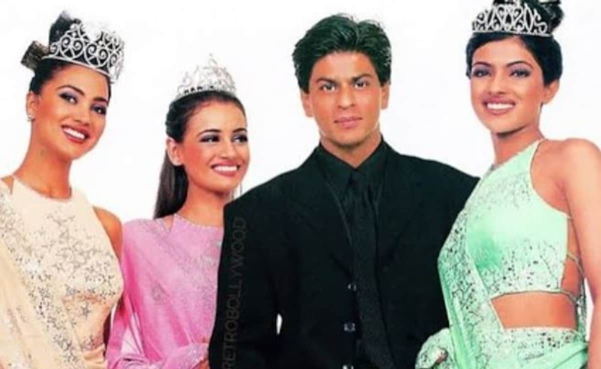 Shah Rukh Khan, Priyanka Chopra, Lara Dutta And Dia Mirza In A Frame