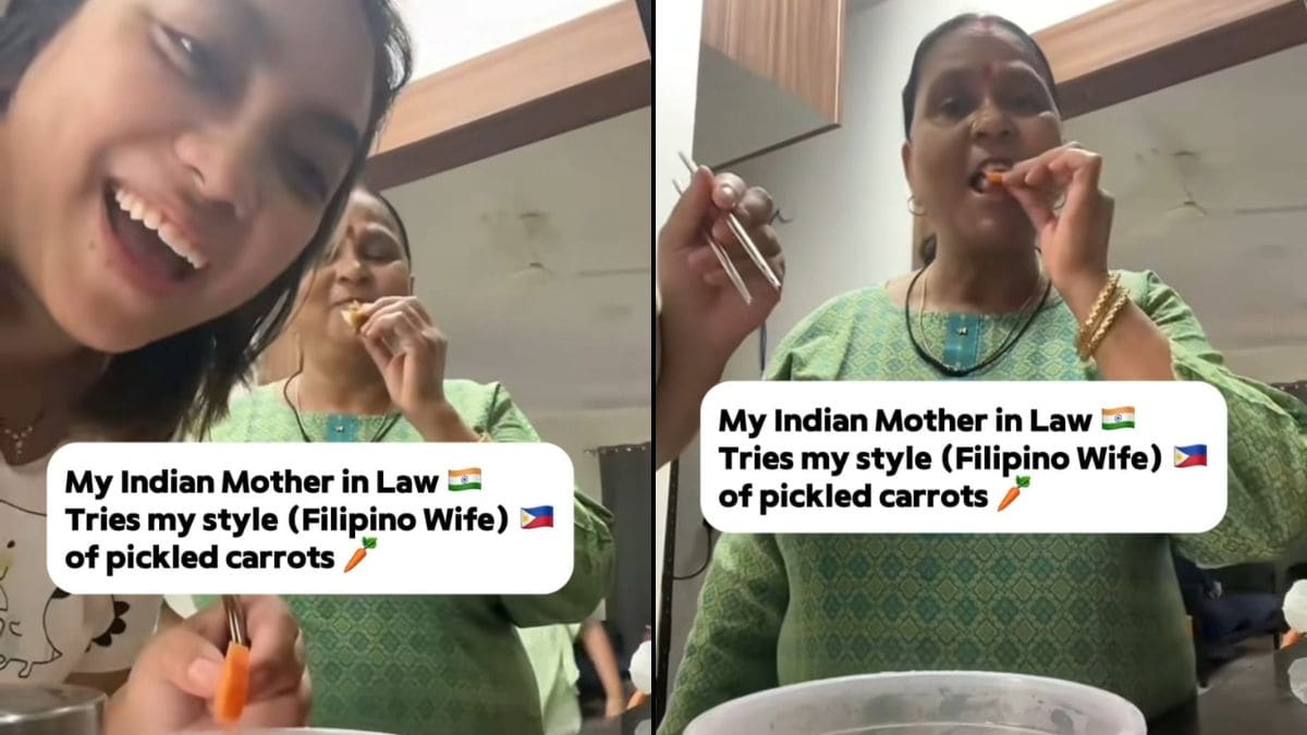 “So Incredibly Cute,” Internet Loves Indian Woman And Filipino Daughter-In-Law Bonding Over Pickled Carrots