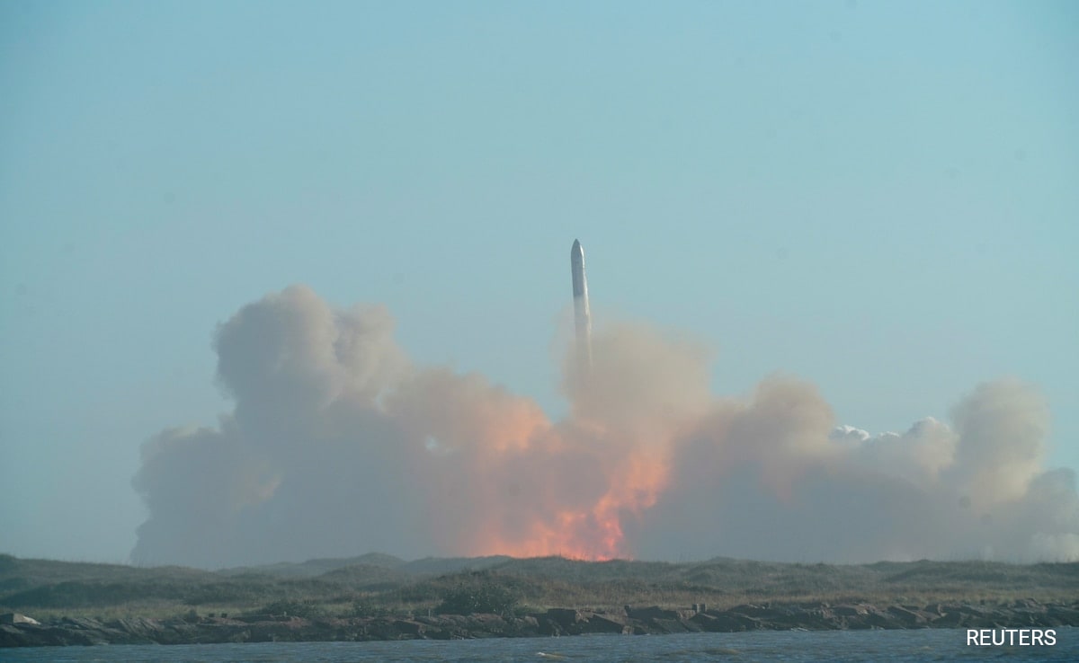 SpaceX’s Starship Breaks Up In Space After Launch, Forces Flights To Divert