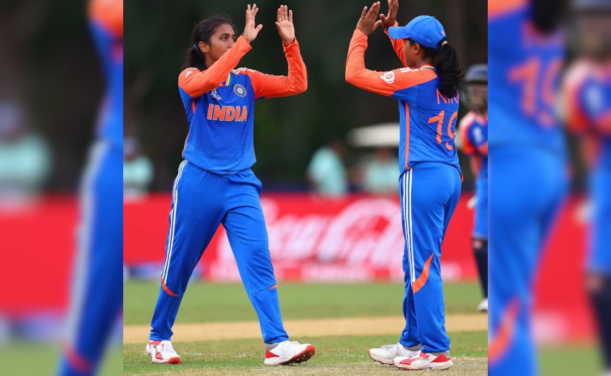 'Not Taking Any Pressure': India's Parunika Sisodia After Win vs England In U19 Women's World Cup Semis