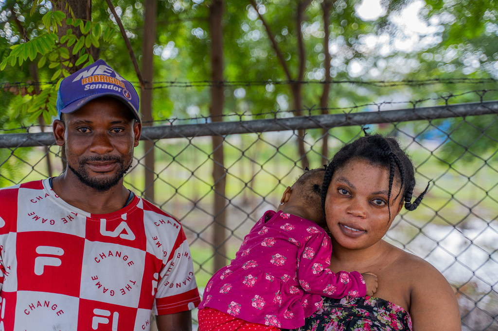 Guerson (left) and Roselène are beginning a new life in Haiti. Guerson (left) and Roselène are beginning a new life in Haiti.