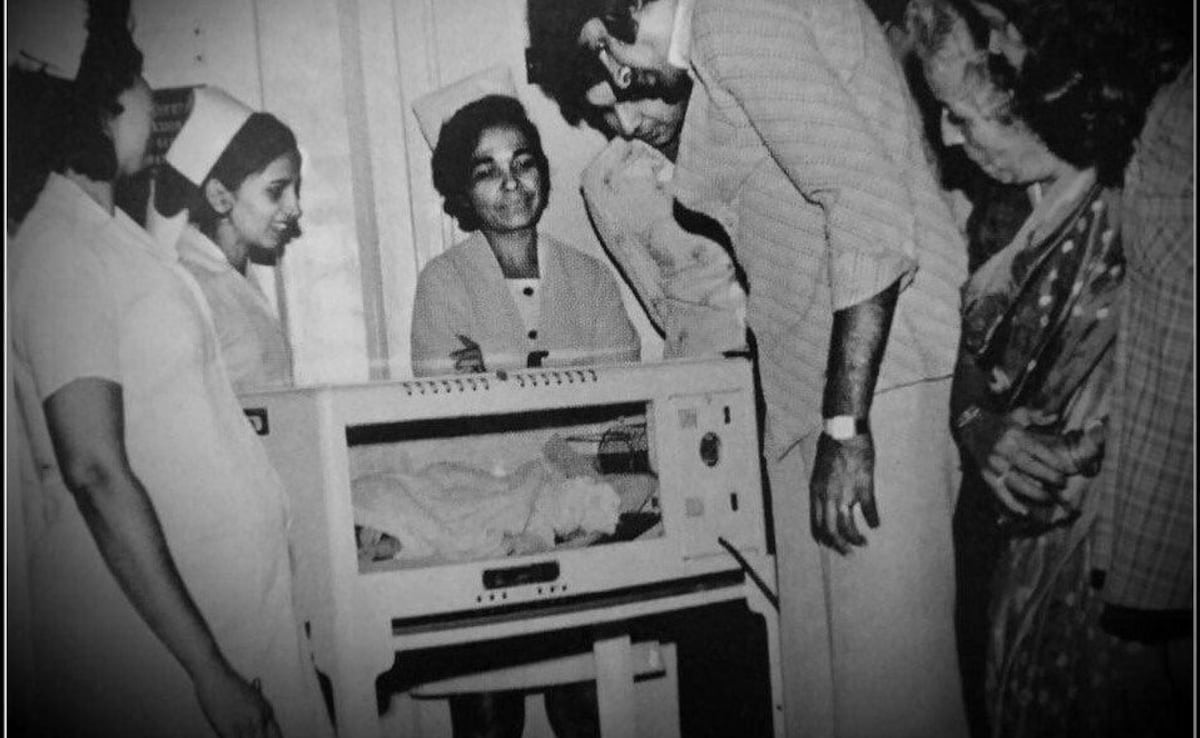 Amitabh Bachchan Shares Throwback Gold From Hospital On Son Abhishek's 49th Birthday