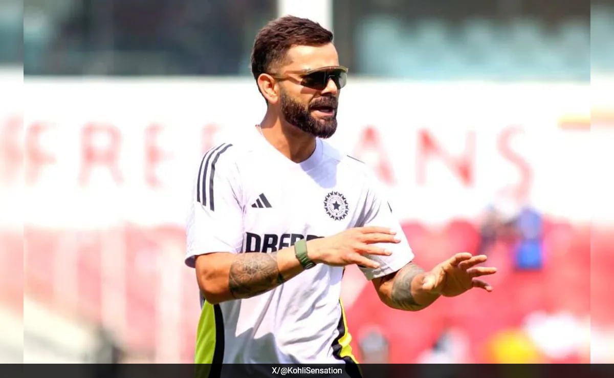 Virat Kohli In Visible Pain While Warming Up Ahead Of 1st ODI vs England. Video