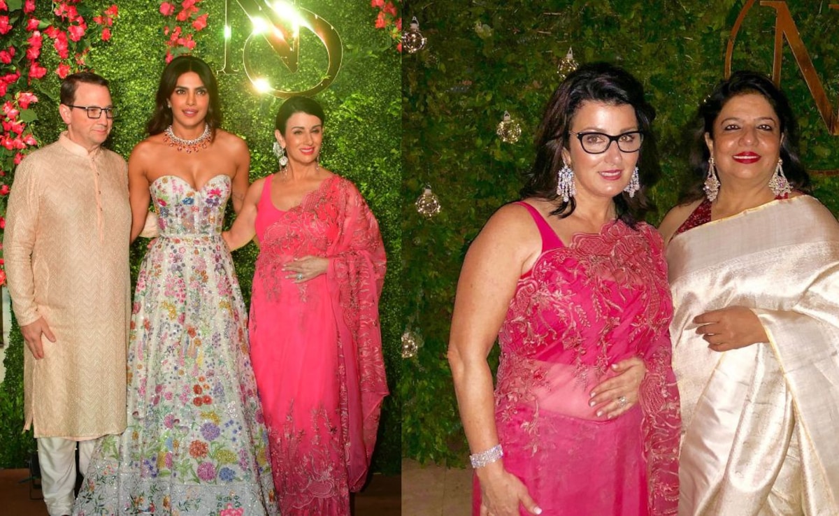 Priyanka Chopra's Mother-In-Law Repeats 6-Year-Old Saree At Siddharth Chopra's Mehendi