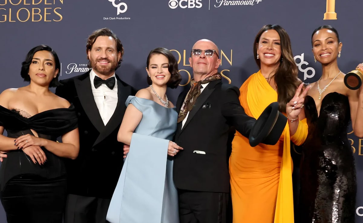 The team of Emilia Perez. The team of Emilia Perez.