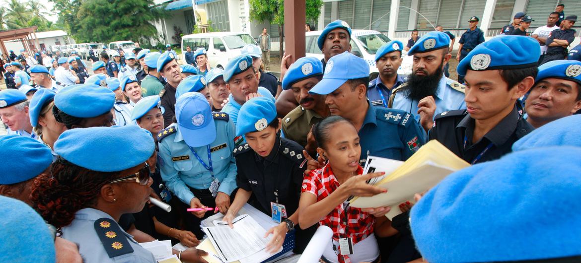 UN and Timor Police Prepare for Presidential Elections in 2012. UN and Timor Police Prepare for Presidential Elections in 2012.