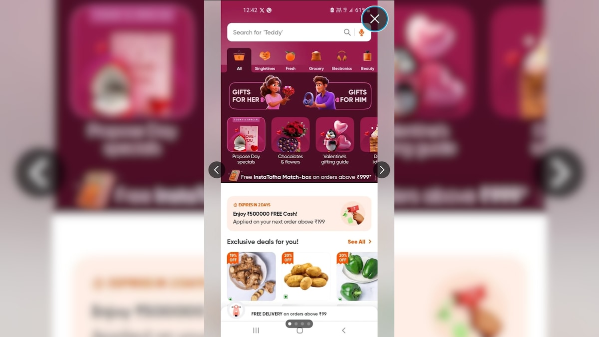 "Enjoy Rs 5 Lakh Free Cash": Alleged Swiggy Instamart Glitch Goes Viral