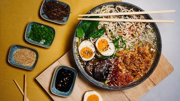 Your hearty bowl of Ramen is ready! Your hearty bowl of Ramen is ready!