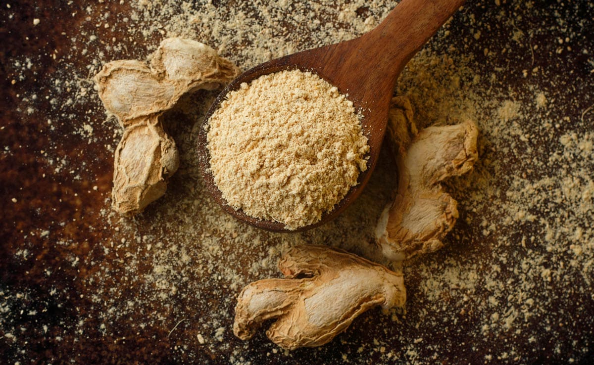 Ginger powder enhances the taste of the chaat masala. Ginger powder enhances the taste of the chaat masala.