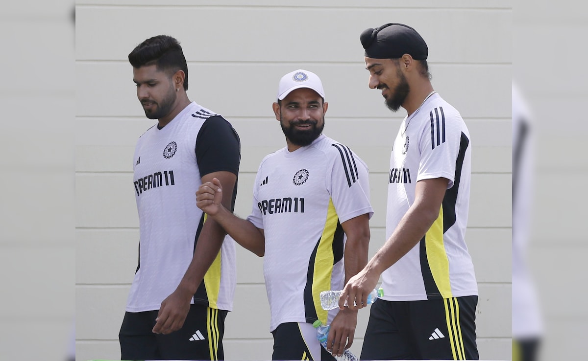 Team India Nets: Mohammed Shami Works On Lengths With Morne Morkel Ahead Of Champions Trophy