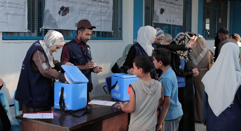 UN to continue Gaza vaccination campaign against polio